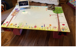 My Art Table - top