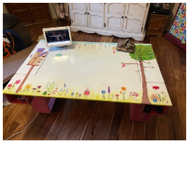 My Art Table - top